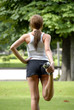 Femme gymnastique