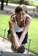 Femme gymnastique