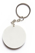 Key ring on white background Key ring on white background