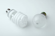 Two light bulbs