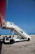 Foto: Treppe am Heck des Flugzeuges Treppe am Heck des Flugzeuges