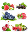 set fresh berries