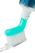 Toothbrush and toothpaste.