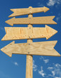 Wood Arrows 3D