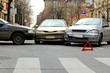 Three car crash