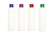 Four blank cosmetics bottles Four blank cosmetics bottles