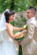 Bride and groom