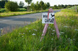 Schild Wildunfall
