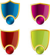 Various color shield designs Various color shield designs