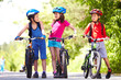 Riding bikes together