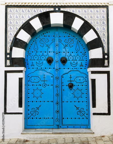 Photo: Door, Sidi Bou Said Door, Sidi Bou Said