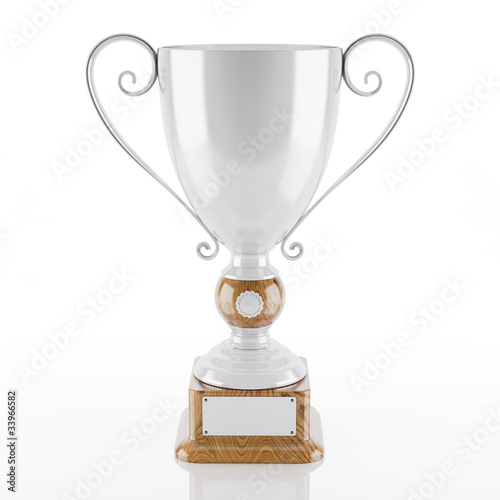 Illustration: Silver trophy cup Silver trophy cup