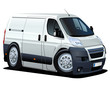 Vector cartoon van