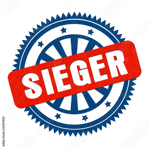 Illustration: SIEGER stempel SIEGER stempel