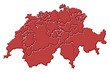 Map of Swizerland