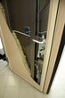 Mechanism of armored door