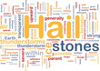 Hail stones background concept