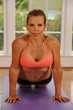 Yoga Cobra Pose by Woman
