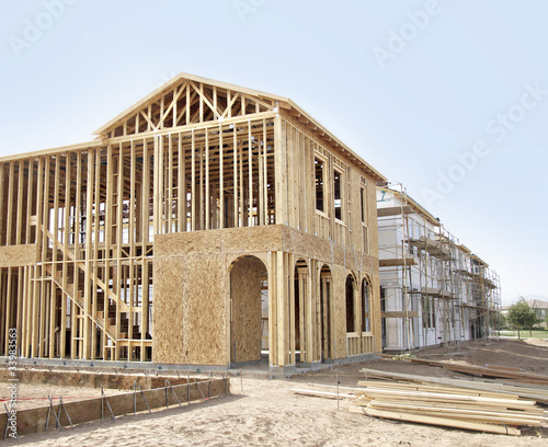 Photo: New home under construction New home under construction