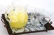 Lemonade with pitcher and glasses