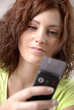 Photo: Femme téléphone Femme téléphone