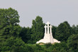 The Hill of Three Crosses in Vilnius, Lithuania