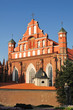 St. Anne's and Bernardinu Church in Vilnius, Summer evening