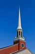 Church steeple in Okc
