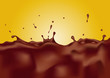 Vector: Chocolate splash Chocolate splash