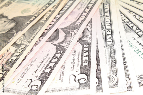 Photo: Dollarscheine Dollarscheine