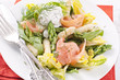 Spargelsalat mit Lachs