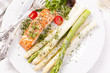 Spargel mit Lachs
