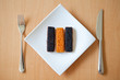 burnt fish fingers