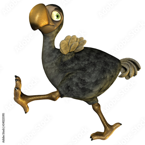 Illustration: Dodo ausgestorbener Laufvogel Dodo ausgestorbener Laufvogel