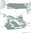 grunge motorbike background grunge motorbike background