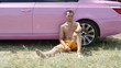 Man near the Car