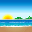Beach Background 2