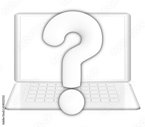 Laptop Question Mark