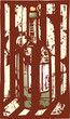 Vector: Wine bottle distressed Wine bottle distressed