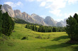 le Odle dall'alpe di Cisles - Val Gardena