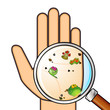 Vector: Dirty hand Dirty hand