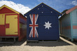 Colourful Beach Huts