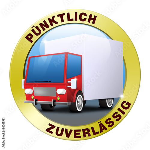Illustration: truck lkw versand lieferservice pünktlich zuverlässig truck lkw versand lieferservice pünktlich zuverlässig