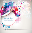 Abstract Floral Background.