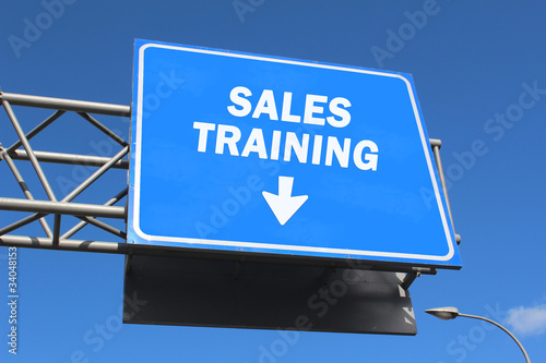 Photo: Highway sign - Sales training Highway sign - Sales training