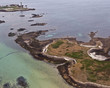 Vue aérienne finistère (phare de l'ile vierge, Plouguerneau) Vue aérienne finistère (phare de l'ile vierge, Plouguerneau)