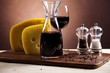 Wine and Cheese still life