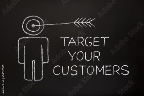 Photo: Target your customers Target your customers
