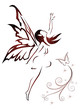 abstract fairy vector