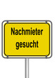 Nachmieter gesucht